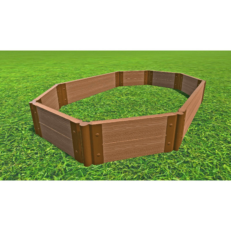 Frame It All 4 ft x 7 ft Composite Raised Garden Bed | Wayfair
